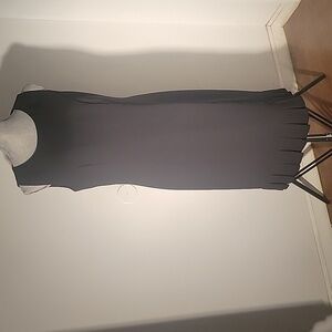 Danny & Nicole Black Sleeveless Pleated Bottom Dress, Size 12